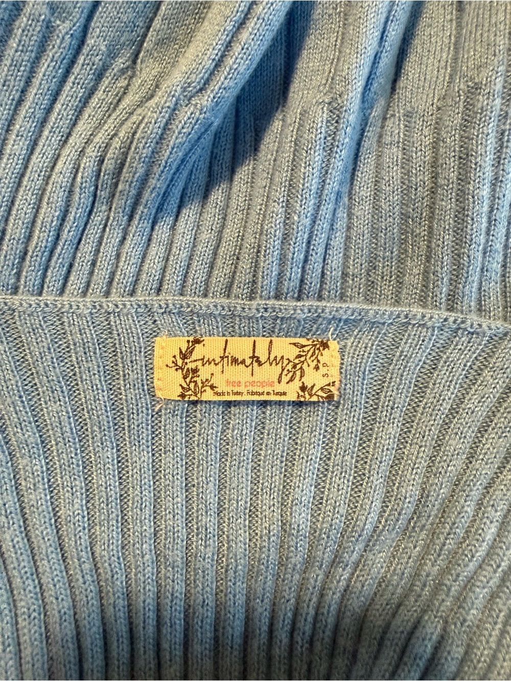 Free People Sweater Ribbed Tank - Picture 3 of 3